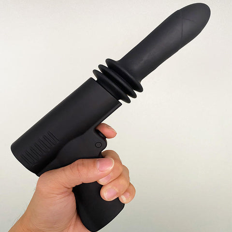 Thrusting Gun Automatic Telescopic Dildo Vibrator Sex Machine