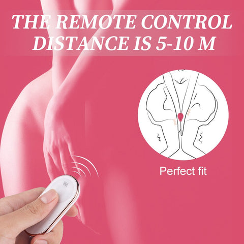 S-HANDE Wearable Remote Control Anal Plug & Vagina Vibrator