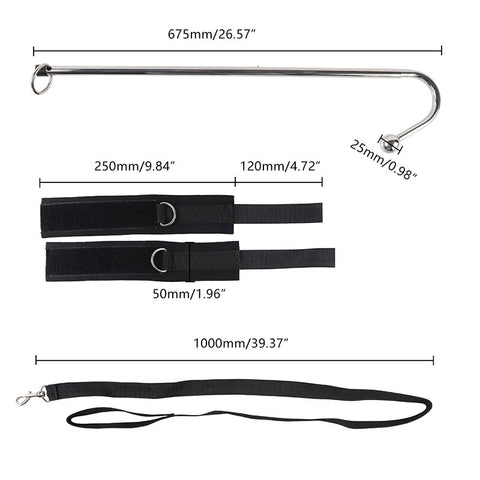 BDSM Anal Hook Bondage Kit With Handcuffs Collar Sexyplay au bdsm-anal-hook-bondage-kit-with-handcuffs-collar-sexyplay-au
