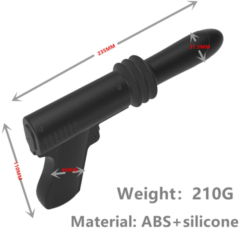 Thrusting Gun Automatic Telescopic Dildo Vibrator Sex Machine