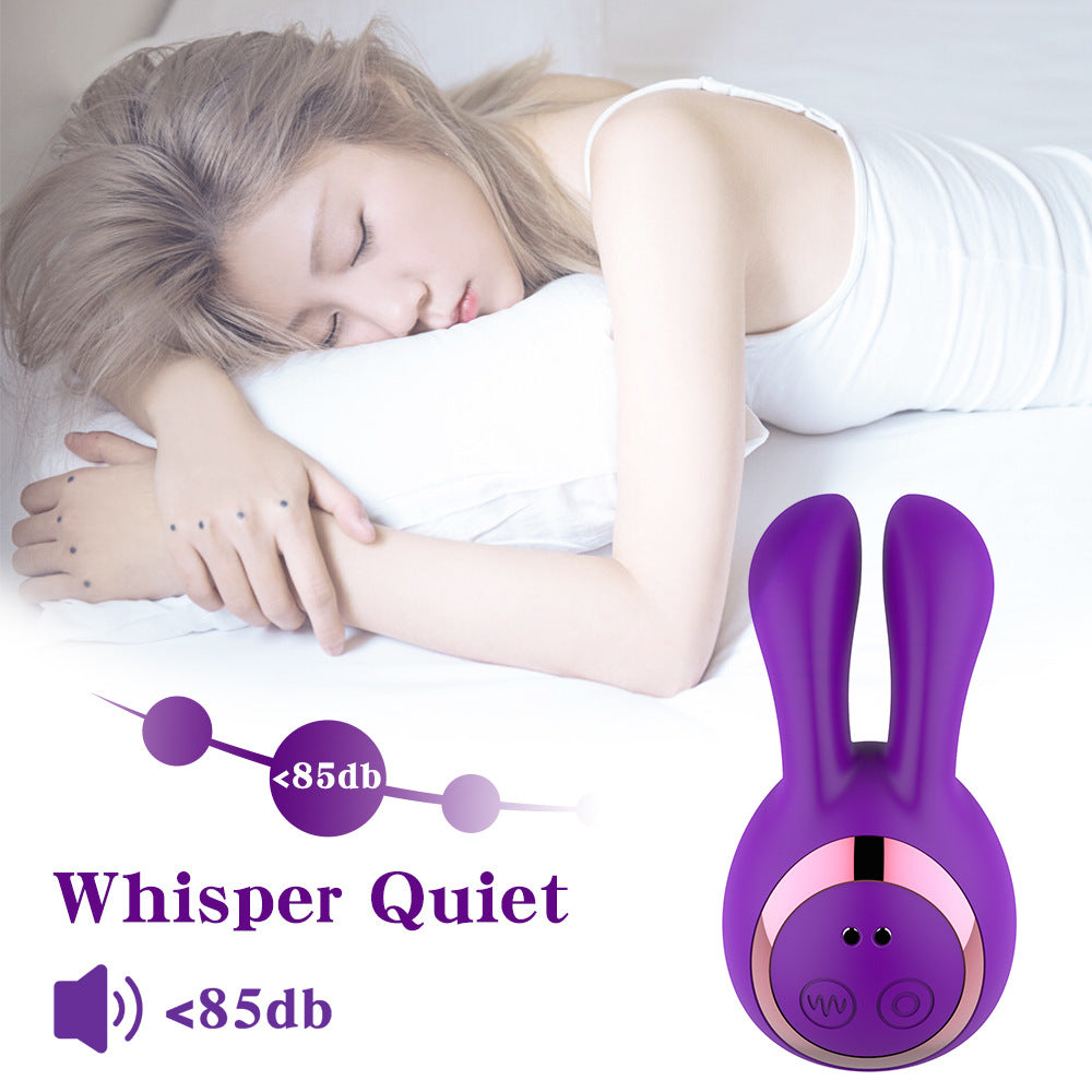 HC Cute Bunny Clitoral Suction & Vagina Rabbit Vibrator - Purple