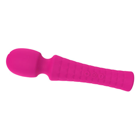 HC 8x5 Wand Massager Vibrator USB Rechargeable - Rose