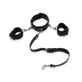 BDSM Collar & Handcuffs Restraint Bondage Kit with Anal Hook / 3 Editions