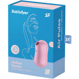 SATISFYER Cotton Candy Air Pulse Clitoral Sucking Stimulator - Lilac