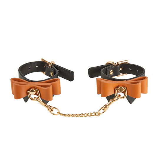 Premium Real Leather Bondage Restraint Kit - 5 Pcs