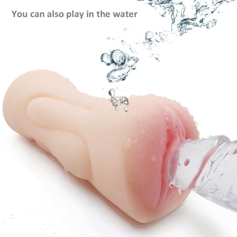 MD Realistic Pussy & Mouth Silicone Male Masturbator - Mouth Edition