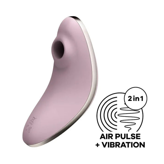 Satisfyer Vulva Lover 1 Violet Air Pulse Suction Clitoral Vibartor
