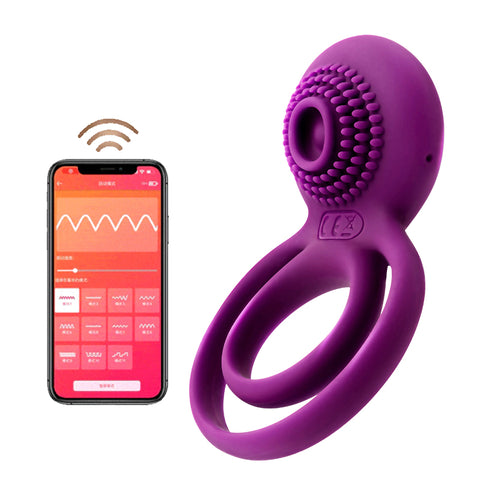 SVAKOM Tammy Pro APP Remote Control Vibrating Penis Ring / Couples Ring