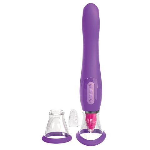 Fantasy For Her Ultimate Pleasure Licking & Suction Vibrator