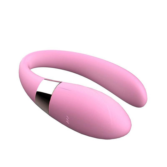 DIBE Tibe Wearable Remote Control Clitoris & GSpot Vibrator - Pink