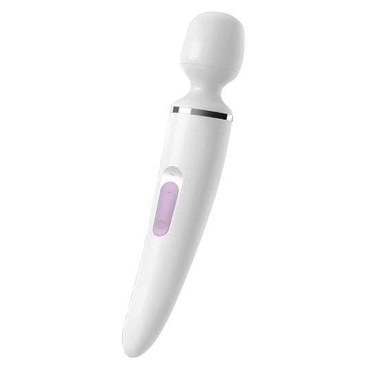 Satisfyer Wand-er Woman White Wand Body Massager Clitoral Vibrator