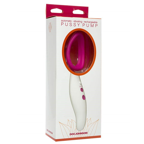 Doc Johnson Automatic Vibrating Pussy Pump USB Rechargeable