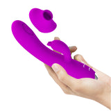 PRETTY LOVE Regina Suction Rabbit Vibrator - Purple