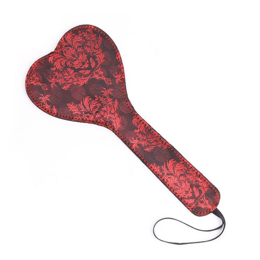 BDSM Lace Fetish Bondage Spanking Slap Paddle - Heart