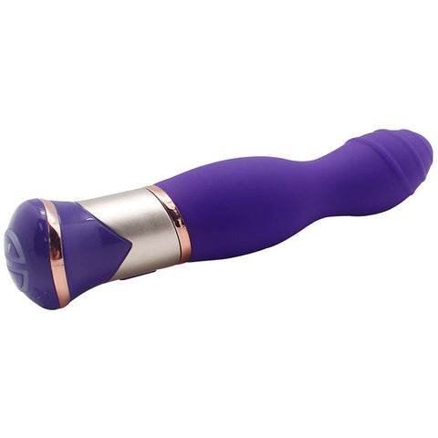Aphrodisia Vibrator Ecstasy Deluxe Rippled Dildo Vibrator - Purple