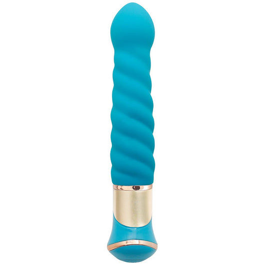 Aphrodisia Vibrator Ecstasy Deluxe Charismatic Dildo Vibrator - Blue