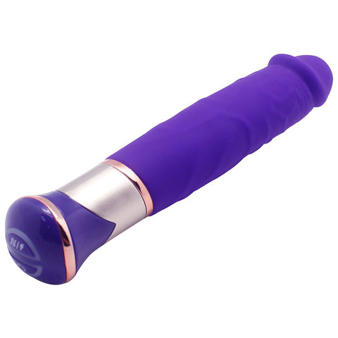 Aphrodisia Vibrator Ecstasy Deluxe Rowdy Dildo Vibrator -Purple
