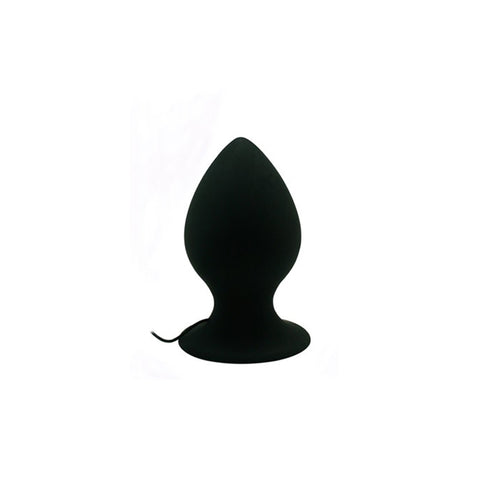 Aphrodisia - Large Vibrating Anal Plug - Black