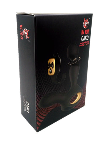 NV TOYS Cako Remote Control Auto-Warm 360° Rotation Prostate Massager