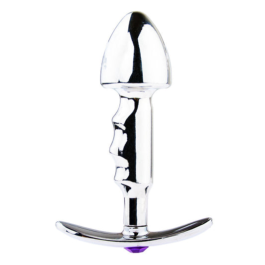 LHD Jewelled Stainless Steel Wearable Anal Plug