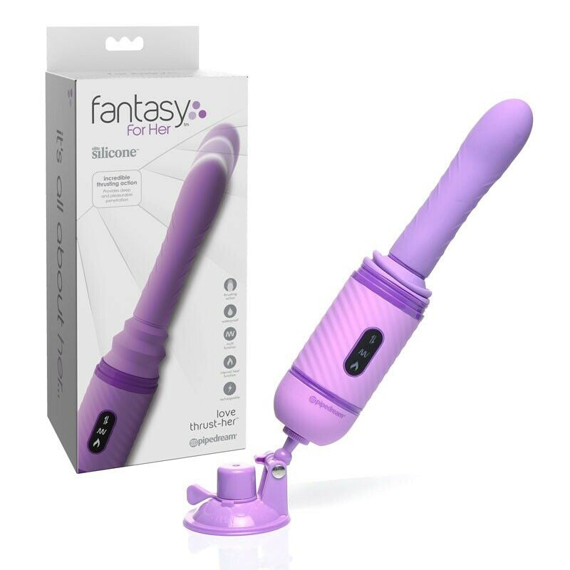 Fantasy For Her Love Thrust-Her Thrusting Dildo Vibrator Remote Control Sex Machine