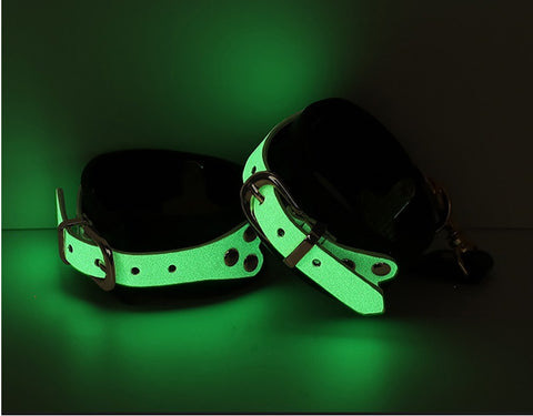BDSM Luminous 7 Pcs Luxury Fetish Restraint Bondage Kit - Black&Green