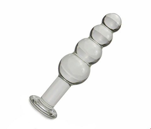 SexyPlay XL Crystal Glass Butt Plug / Anal Beads / Thruster Dildo
