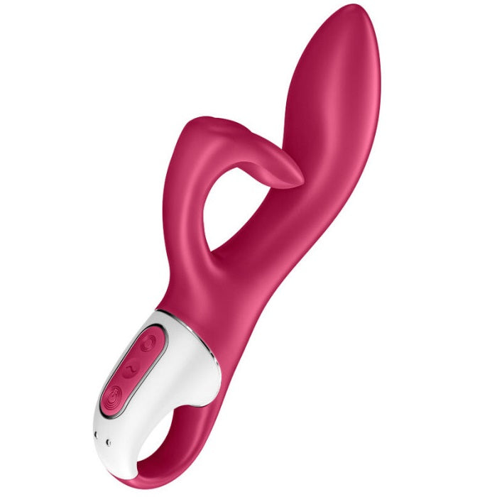 SATISFYER Embrace Me G-Spot Rabbit Vibrator - BERRY