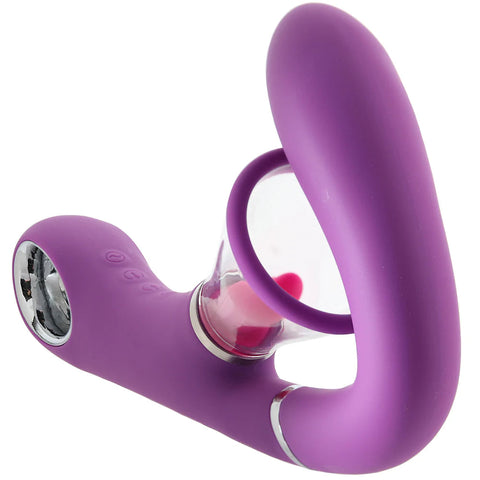 Fantasy For Her Ultimate Pleasure Pro Clitoris Suction Licking & G-Spot Rabbit Vibrator