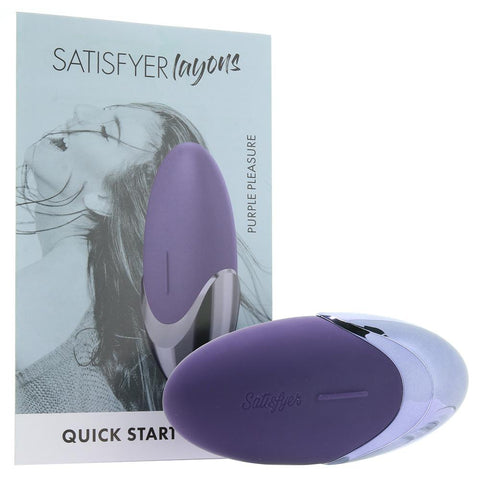 Satisfyer Purple Pleasure Mini Vibrator Clitoral Stimulator