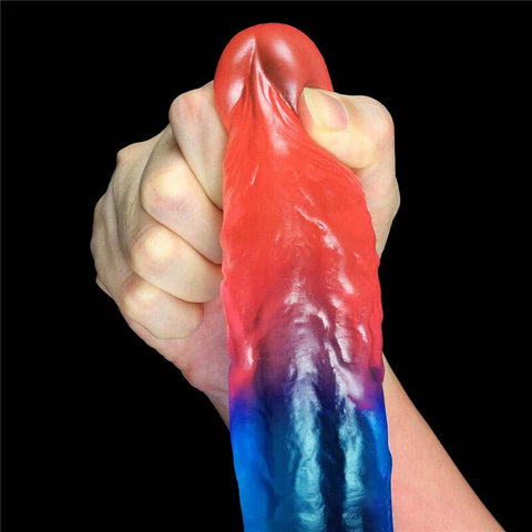 Lovetoy 8" Dazzle Stud Jelly Realistic Dildo