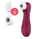 Satisfyer Pro 2 Gen 3 Liquid Air Pulse Clitoral Vibrator - Wine Red