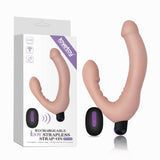 LOVETOY IJOY Remote Control Vibrating Strapless Strap on Dildo