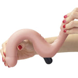 LOVETOY IJOY Remote Control Vibrating Strapless Strap on Dildo