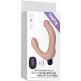 LOVETOY IJOY Remote Control Vibrating Strapless Strap on Dildo