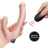 LOVETOY IJOY Remote Control Vibrating Strapless Strap on Dildo