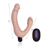 LOVETOY IJOY Remote Control Vibrating Strapless Strap on Dildo