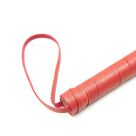70cm Faux Leather Tassels Bondage Beginner Flogger - Red
