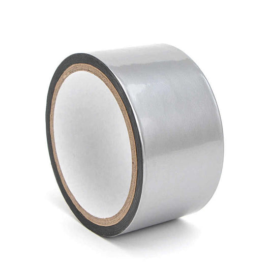 2 x 15m Bondage Tape Non Sticky BDSM Restraints Tapes - Silver