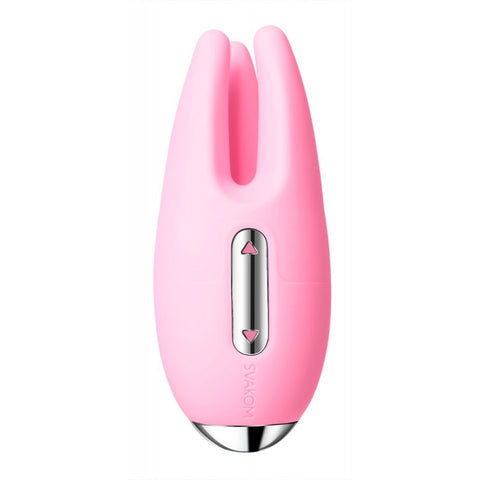 Svakom Cookie Sensual Triple Tip Vibrator - Pink