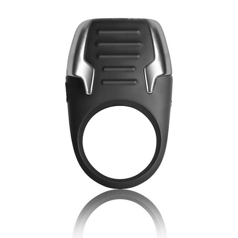 Xerus C Ring Black Rechargeable & Waterproof Vibrating Cock Ring