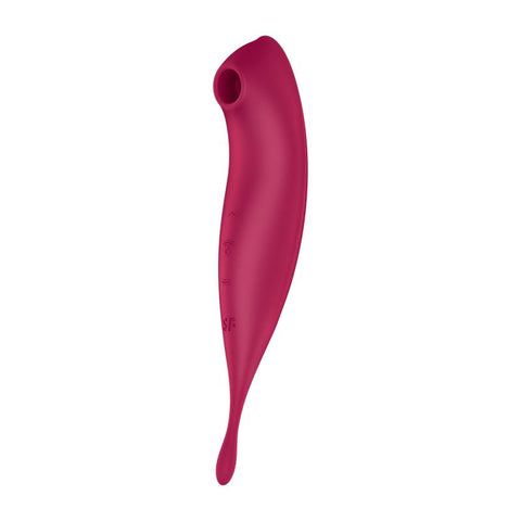 Satisfyer Twirling Pro Plus 2-in-1 App Controlled Clitoral Vibrator with Air Pulse Suction