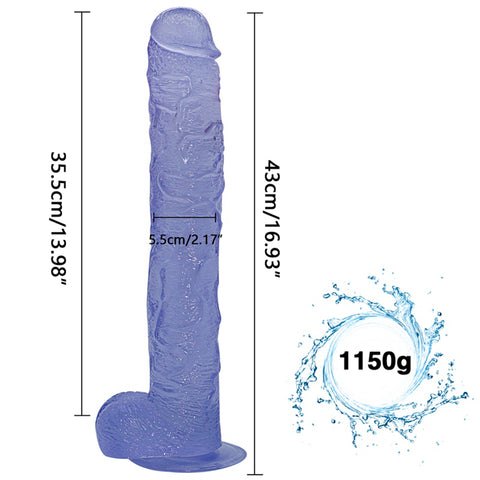 MD Legend 45cm Super Large Realistic Dildo with Suction Cup