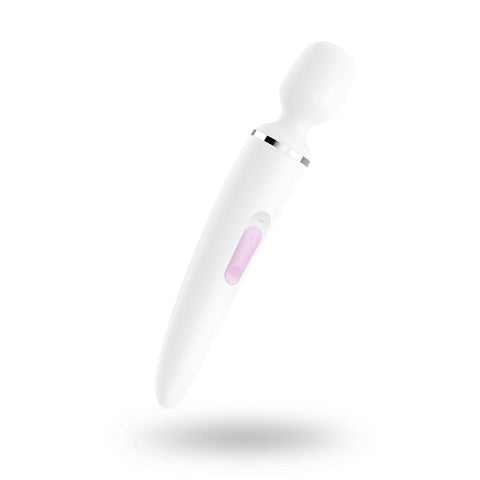 Satisfyer Wand-er Woman White Wand Body Massager Clitoral Vibrator